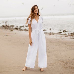 Christy Dawn Jumper Alabaster Linen Large